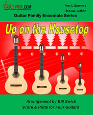 Up on the Housetop Guitar and Fretted sheet music cover Thumbnail